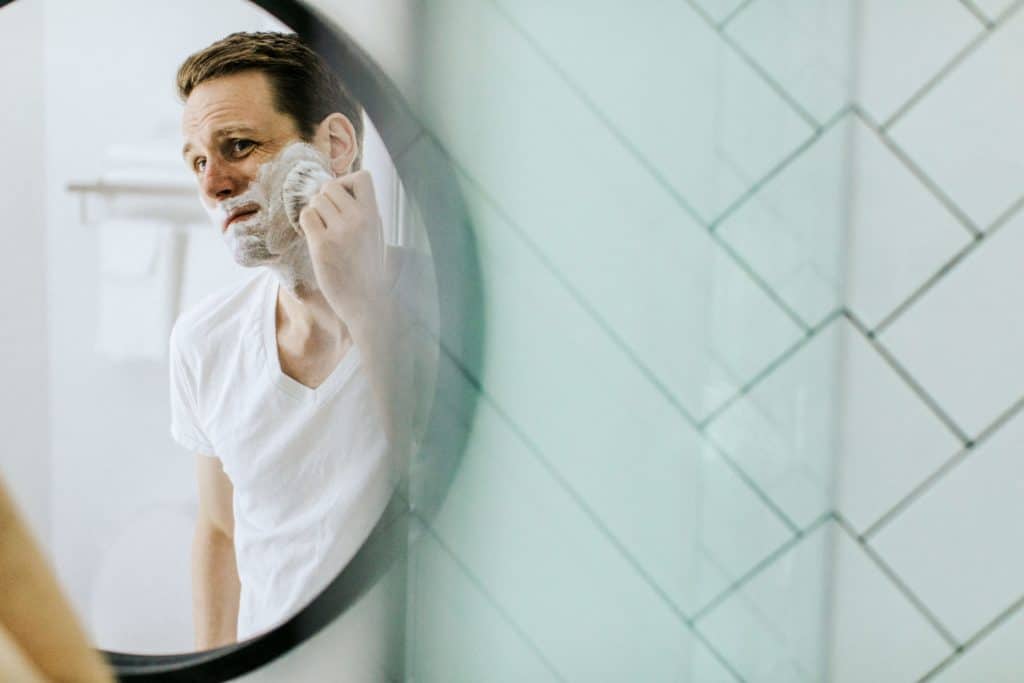 shaving foam cream