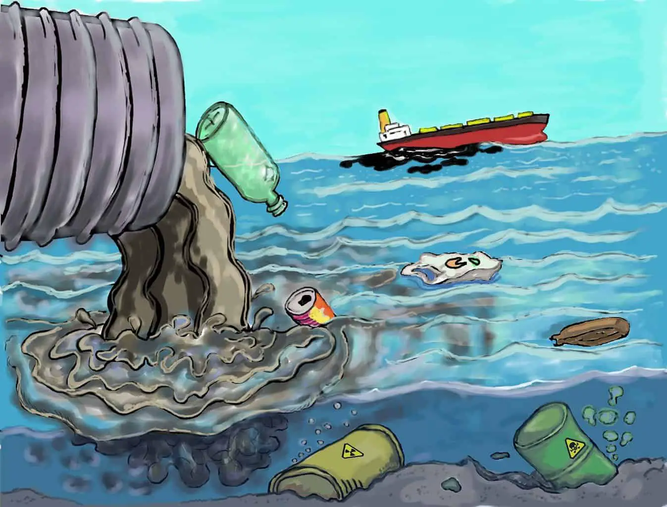 ocean pollution effects
