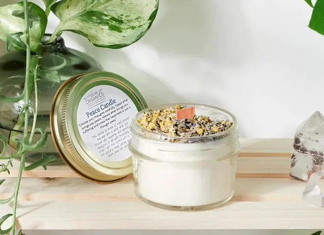 butter me up organic soy wax candle