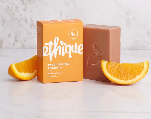 Ethique eco-friendly soap bar orange vanilla