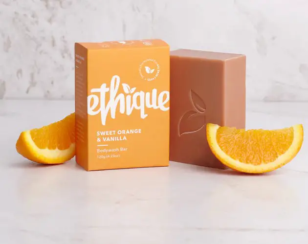 Ethique eco-friendly soap bar orange vanilla